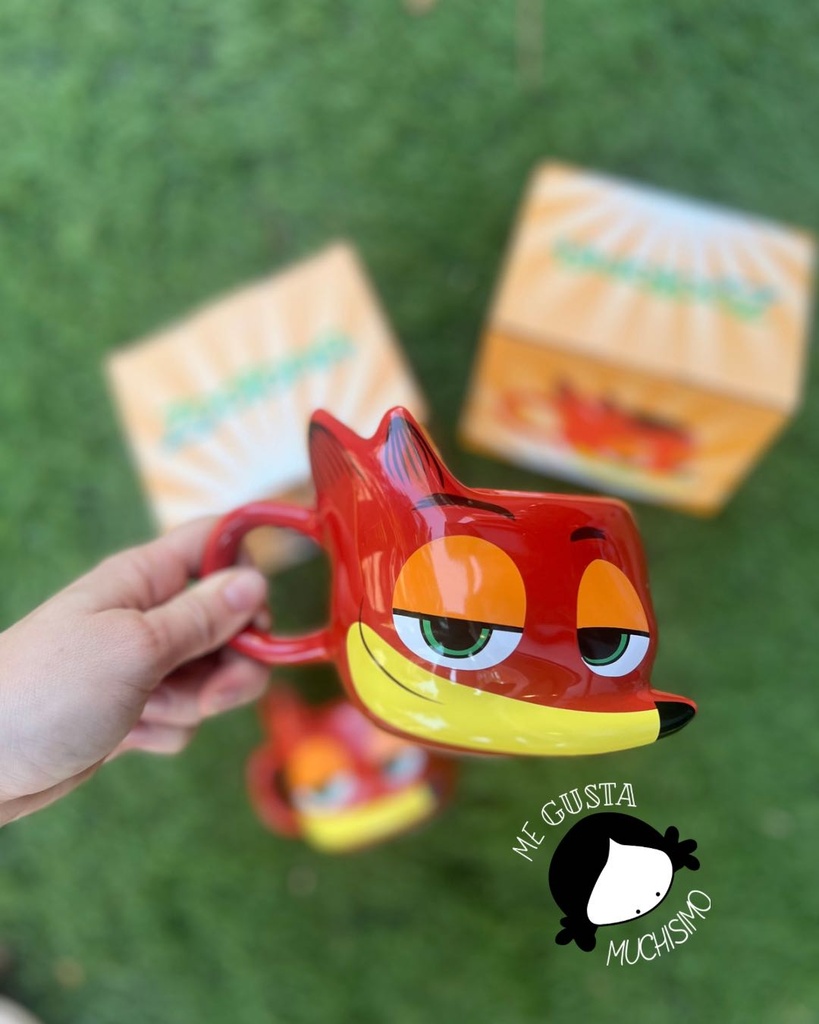 Taza 3D Nick Wilde - Zootopia Disney