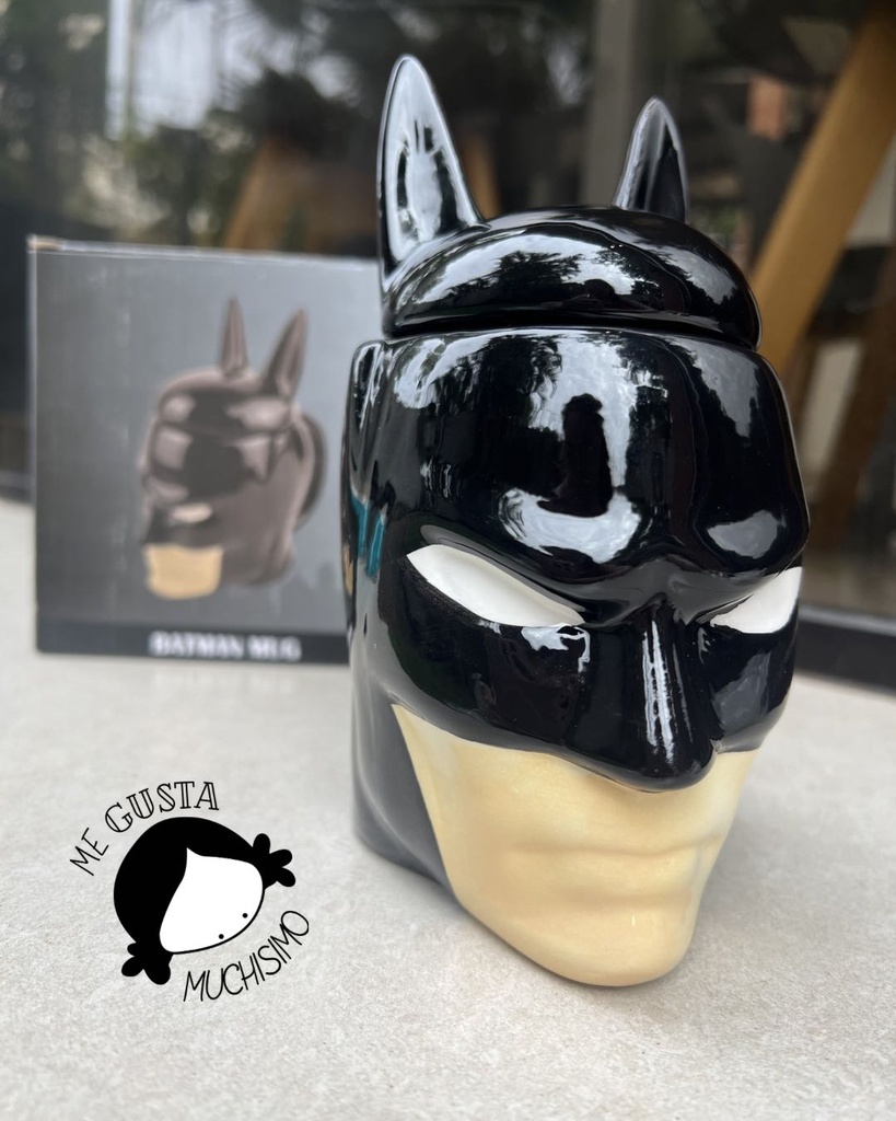 [MGM-112] Taza 3D Batman máscara - DC Comics