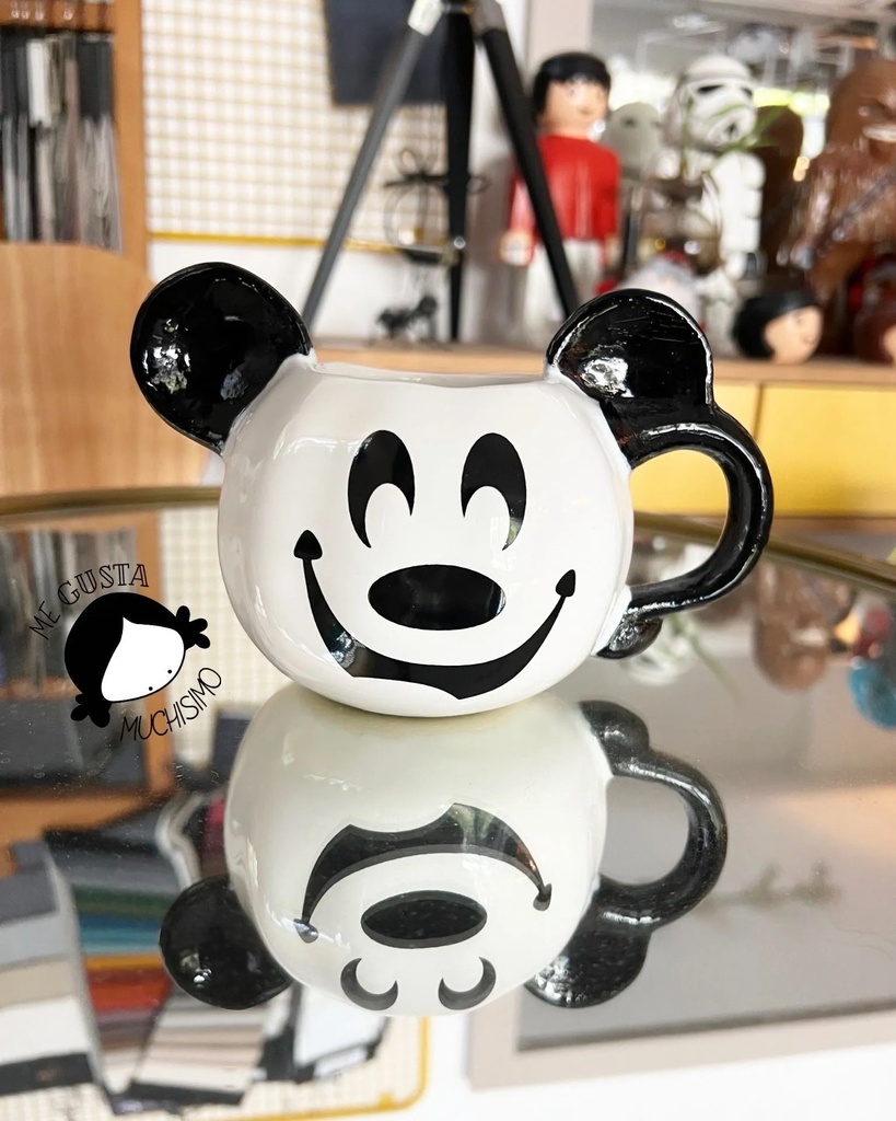 [MGM-121] Taza 3D Calabaza blanca de Mickey Mouse - Disney