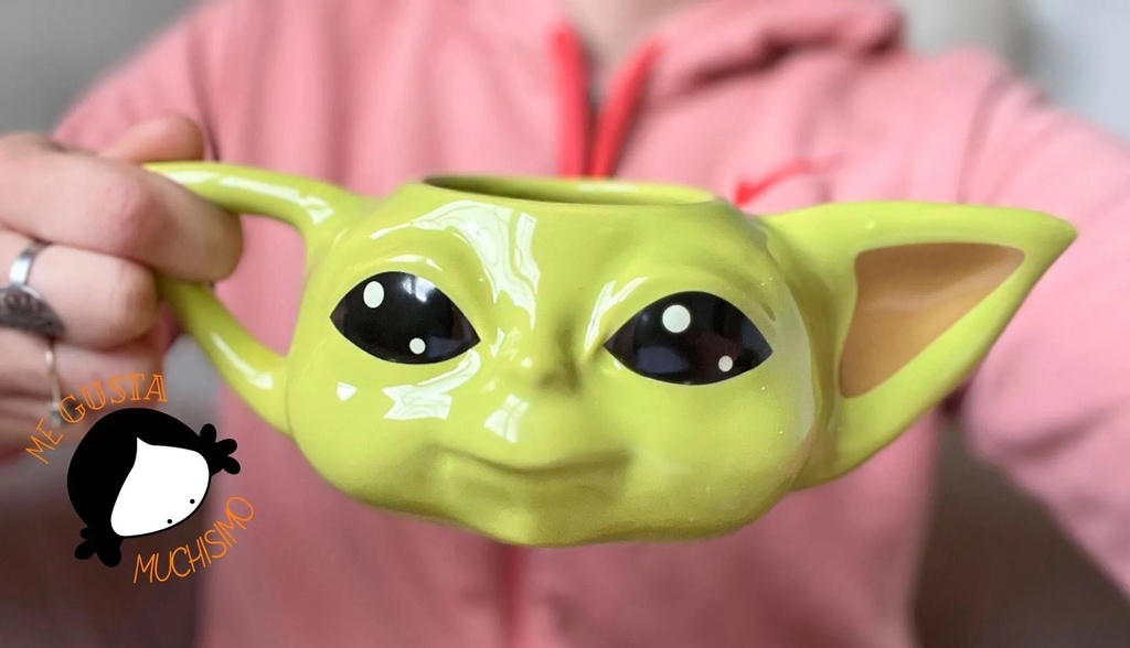[MGM-124] Taza 3D Grogu Baby Yoda - Star Wars Lucasfilm