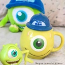 Taza 3D Mike Wazowski con tapa - Monsters Inc Disney Pixar