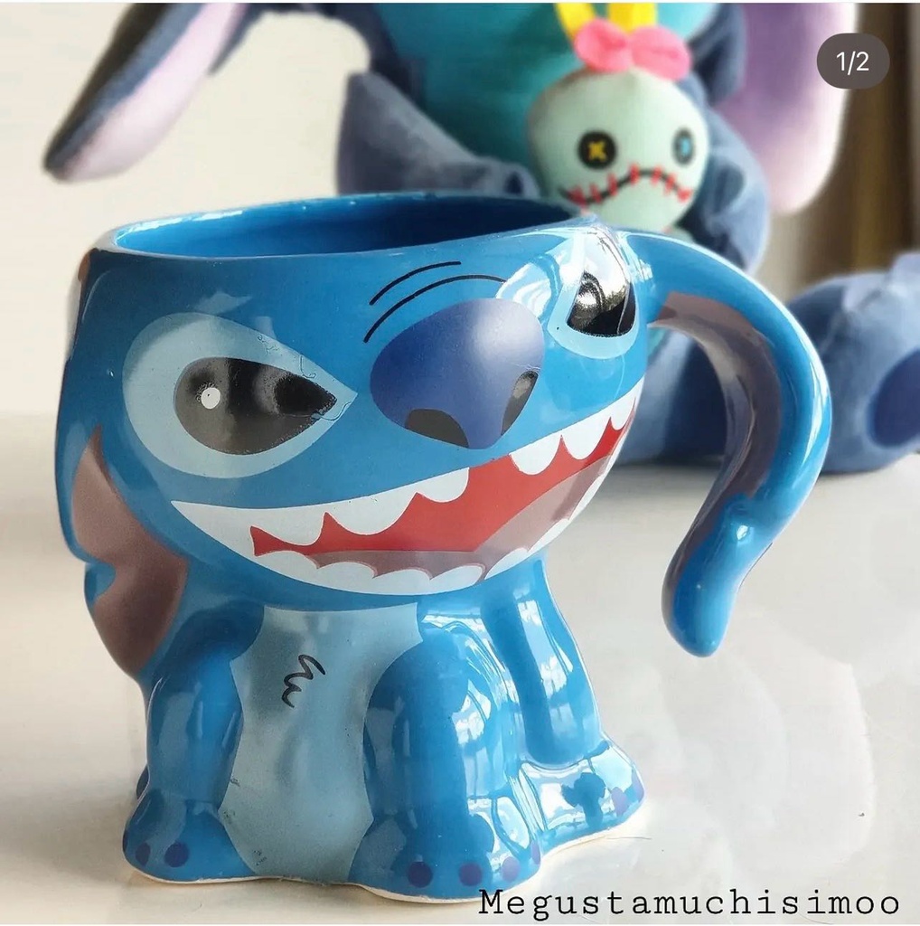 [MGM-151] Taza 3D Stitch cuerpo - Lilo y Stitch Disney