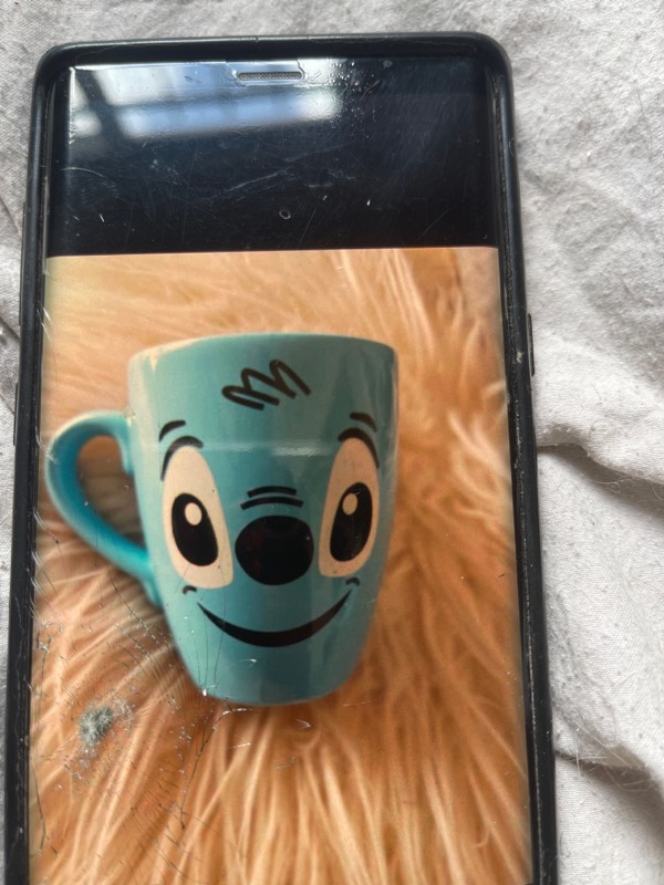 [MGM-162] Taza Bombé Stitch - Lilo y Stitch Disney