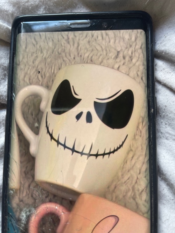 [MGM-163] Taza Bombé Jack Skellington - El extraño mundo de Jack Disney