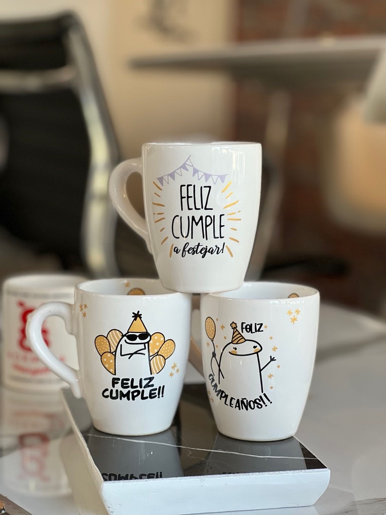 [MGM-170] Taza Bombé Feliz cumpleaños