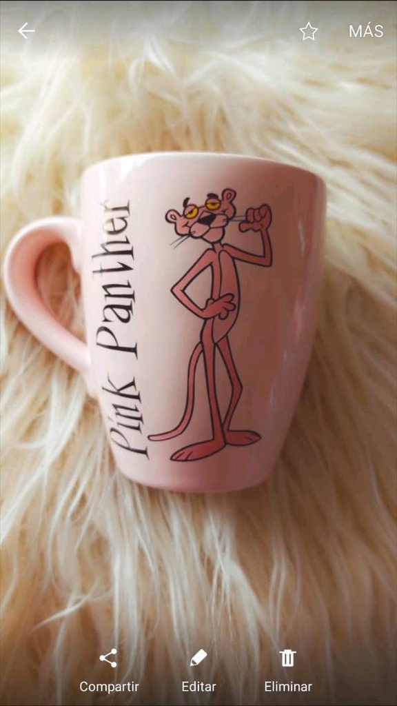 [MGM-181] Taza Bombé Pantera Rosa