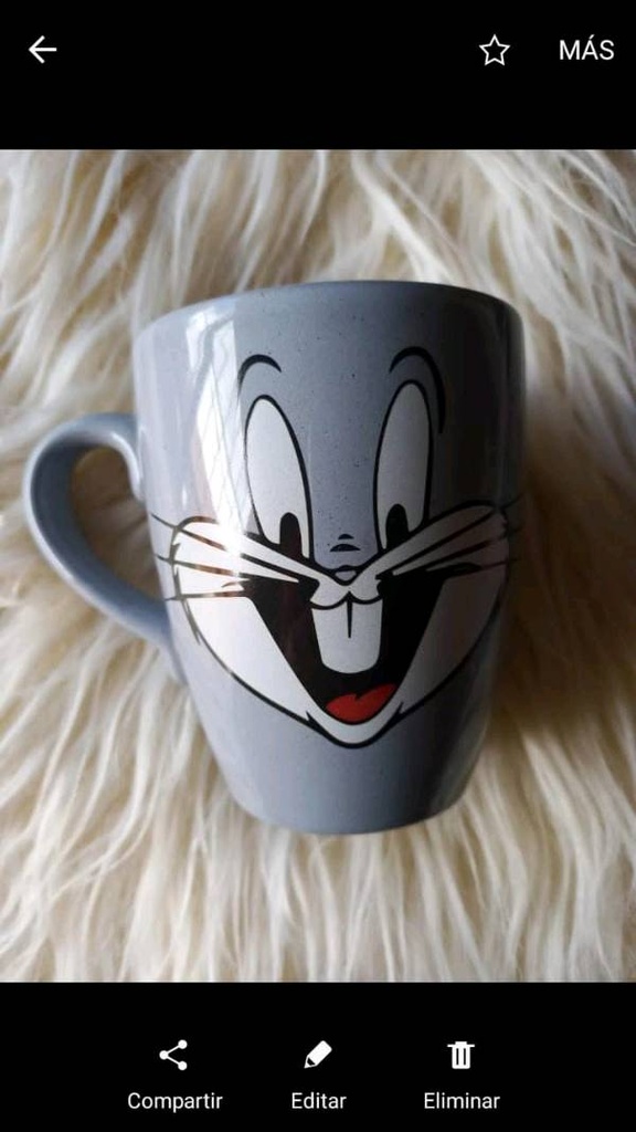 [MGM-182] Taza Bombé Bugs Bunny - Looney Tunes