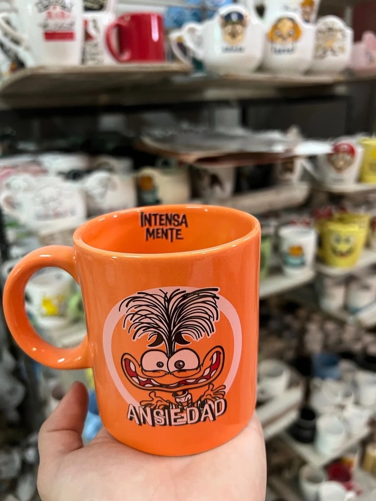 [MGM-188] Taza Mug Ansiedad - Intensamente Disney Pixar
