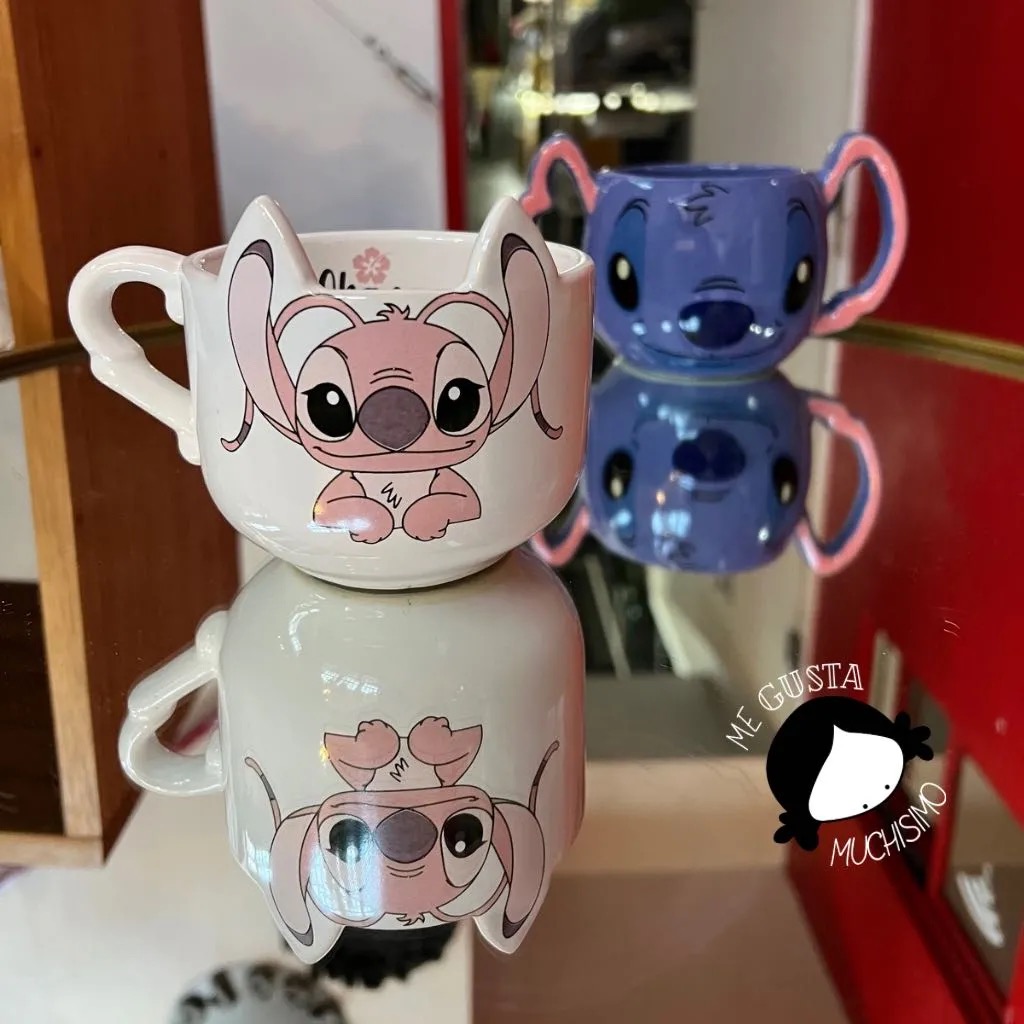 [MGM-020] Taza Formis Angel con orejas - Lilo y Stitch Disney