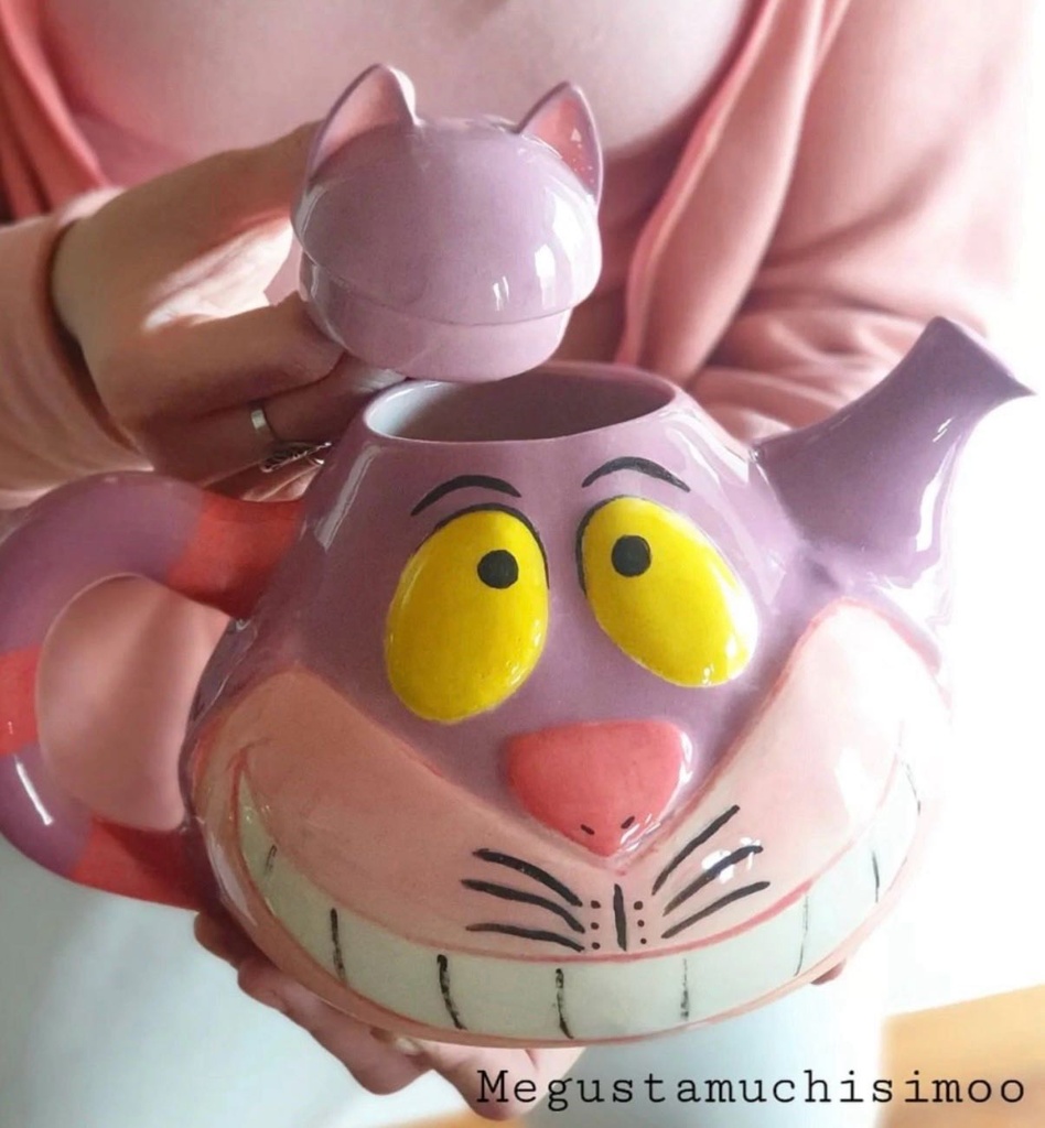 [MGM-211] Tetera Gato de Cheshire - Alicia en el País de las Maravillas Disney