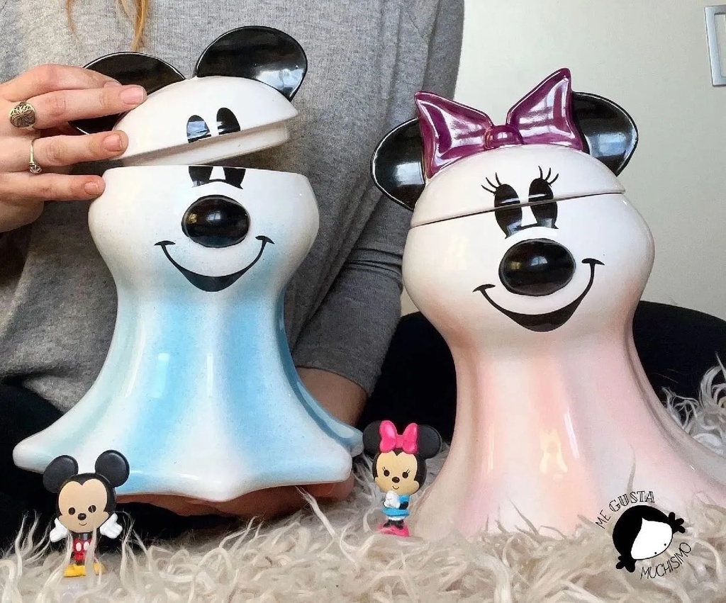 [MGM-213] Frasco Galletero 3D Minnie Mouse fantasma - Disney