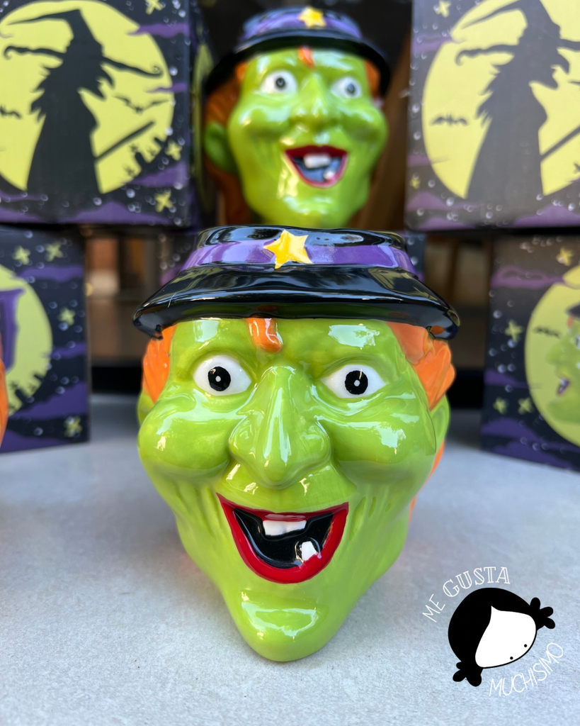 Taza Bruja Halloween 3D