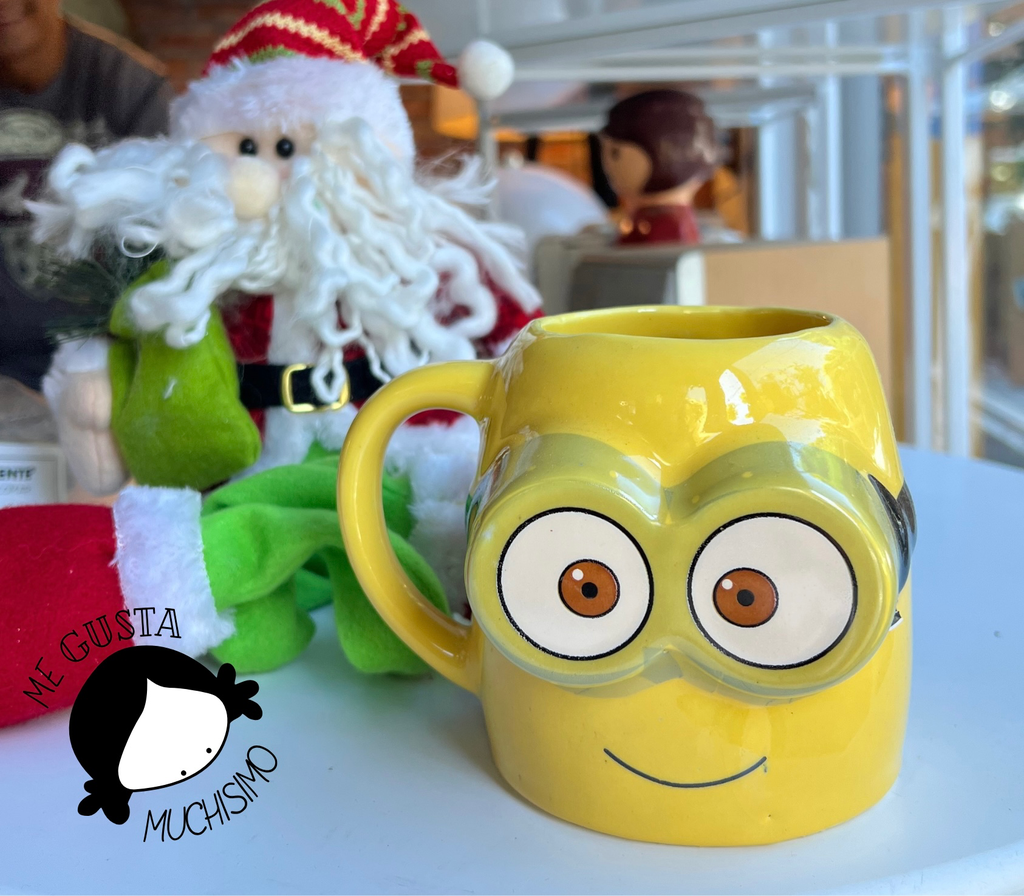 Taza Minion 3D