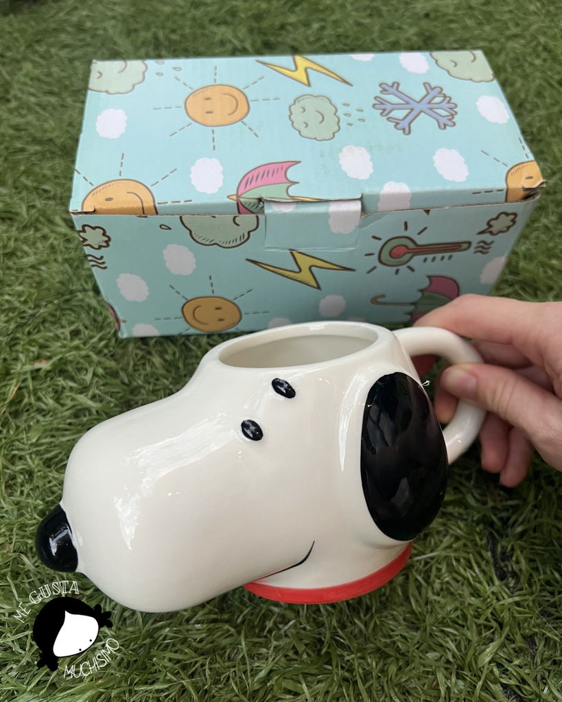 Taza de Snoopy 3D