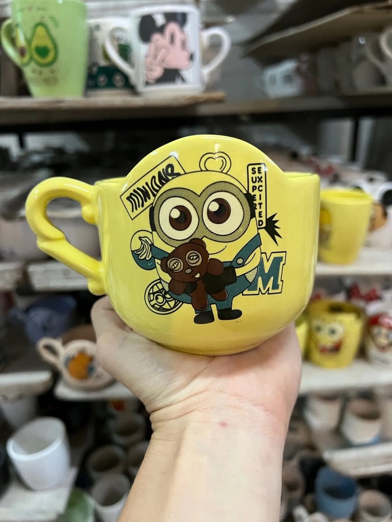 [MGM-034] Taza Minion con lentes - Mi villano favorito Illumination