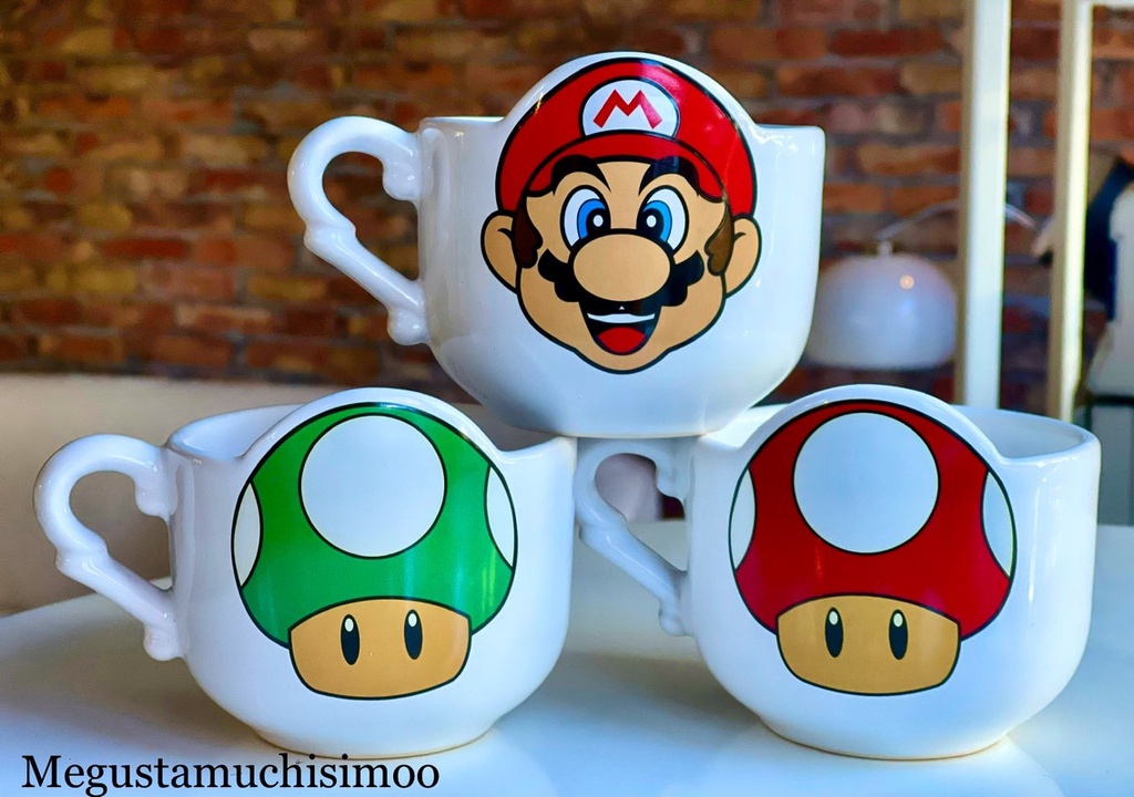 [MGM-067] Taza Champiñón - Super Mario Nintendo