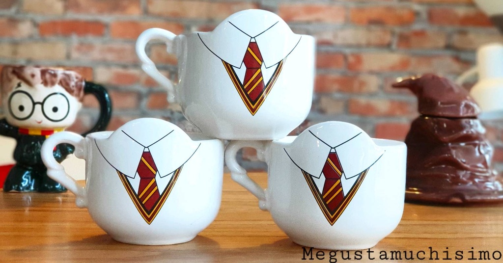 [MGM-074] Taza Corbata de Gryffindor - Harry Potter