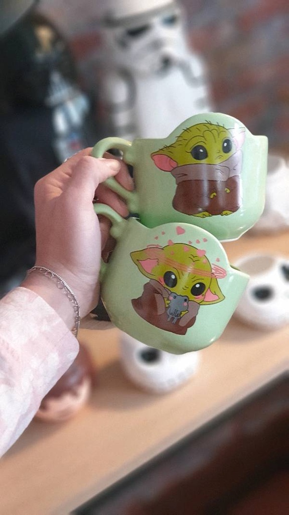 [MGM-076] Taza Formis Grogu Baby Yoda - Star Wars Lucasfilm