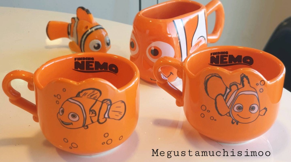 Taza Formis Nemo naranja - Buscando a Nemo Disney Pixar