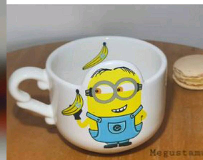 Taza Formis Minion blanca - Mi villano favorito Illumination